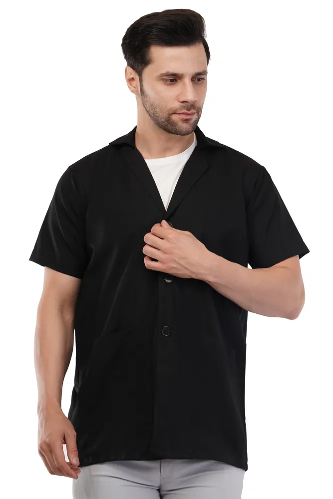 Mens Half Sleeve Apron Spectrum